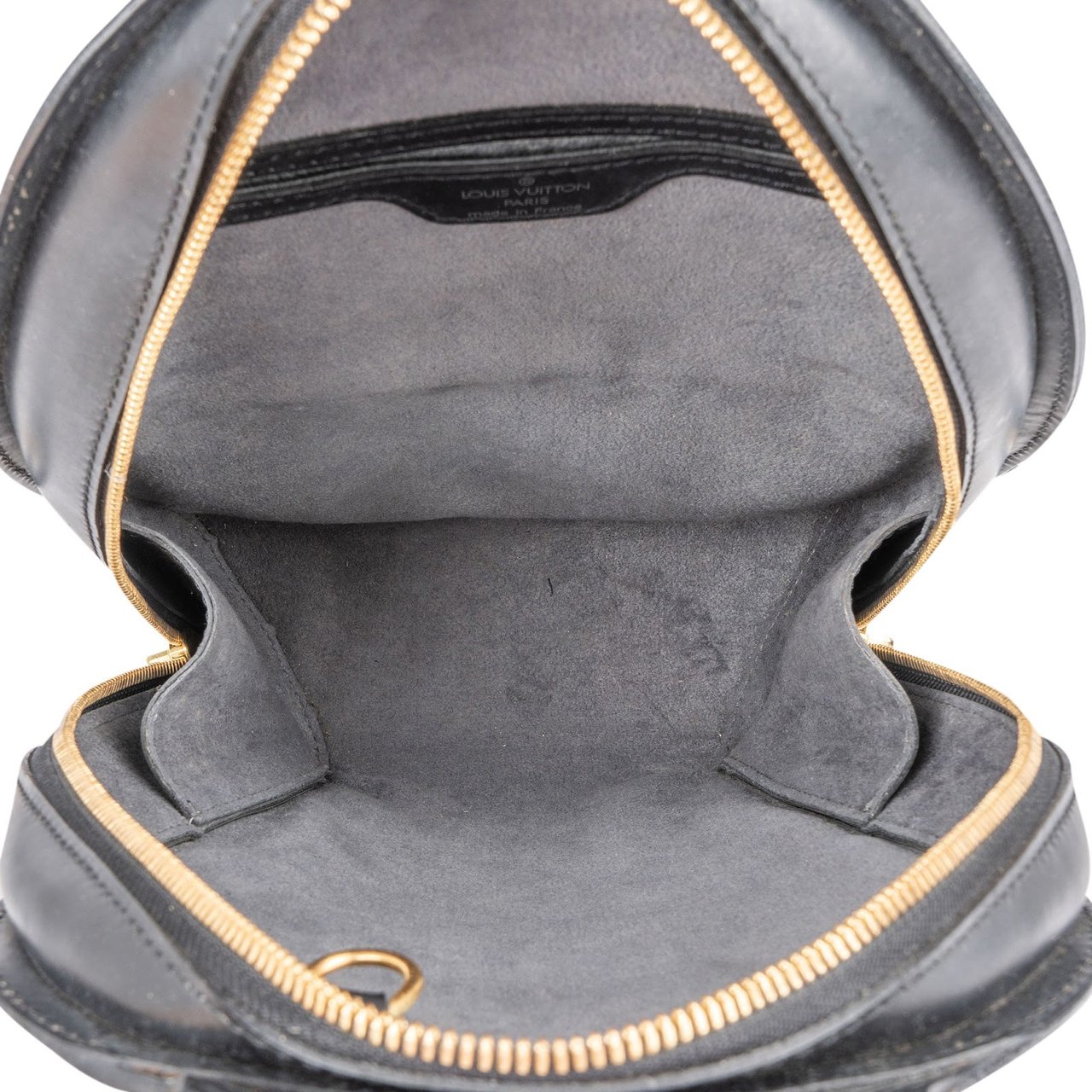 Louis Vuitton Noir Epi Leather Mabillon Backpack Zwart