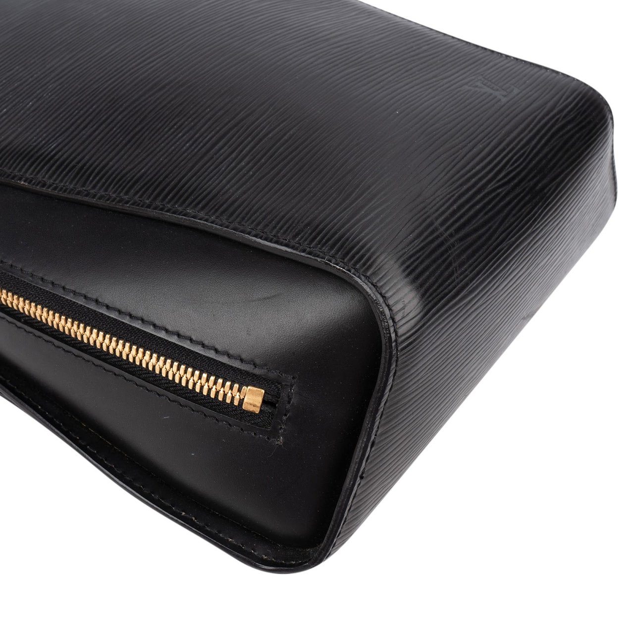 Louis Vuitton Noir Epi Leather Mabillon Backpack Zwart