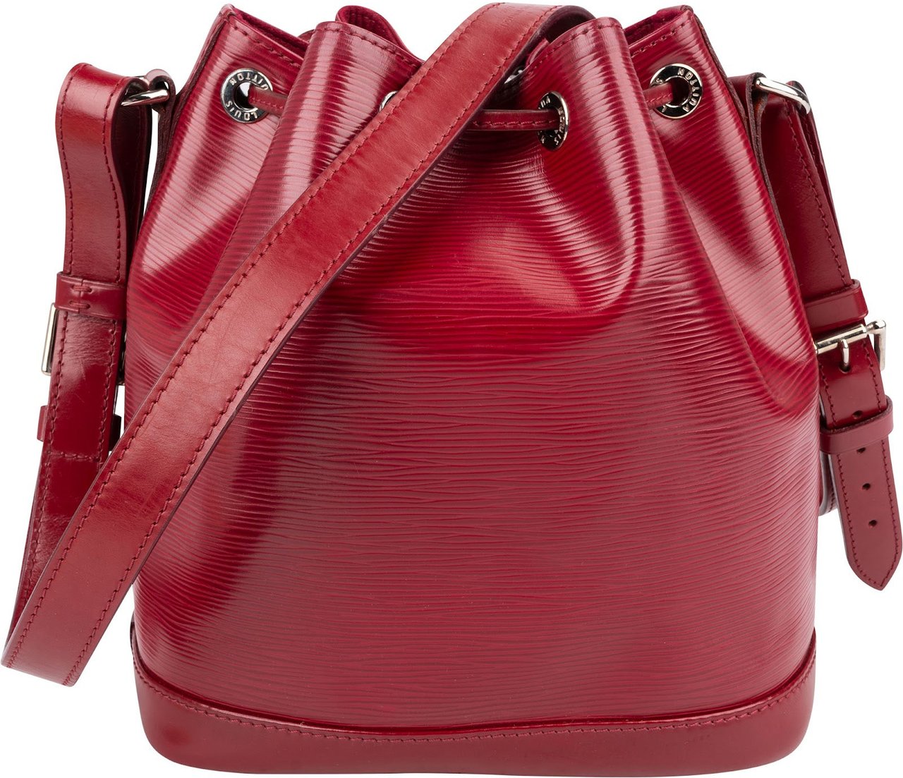Louis Vuitton Red Epi Leather NM Sac Noé Petit Shoulder Bag Rood