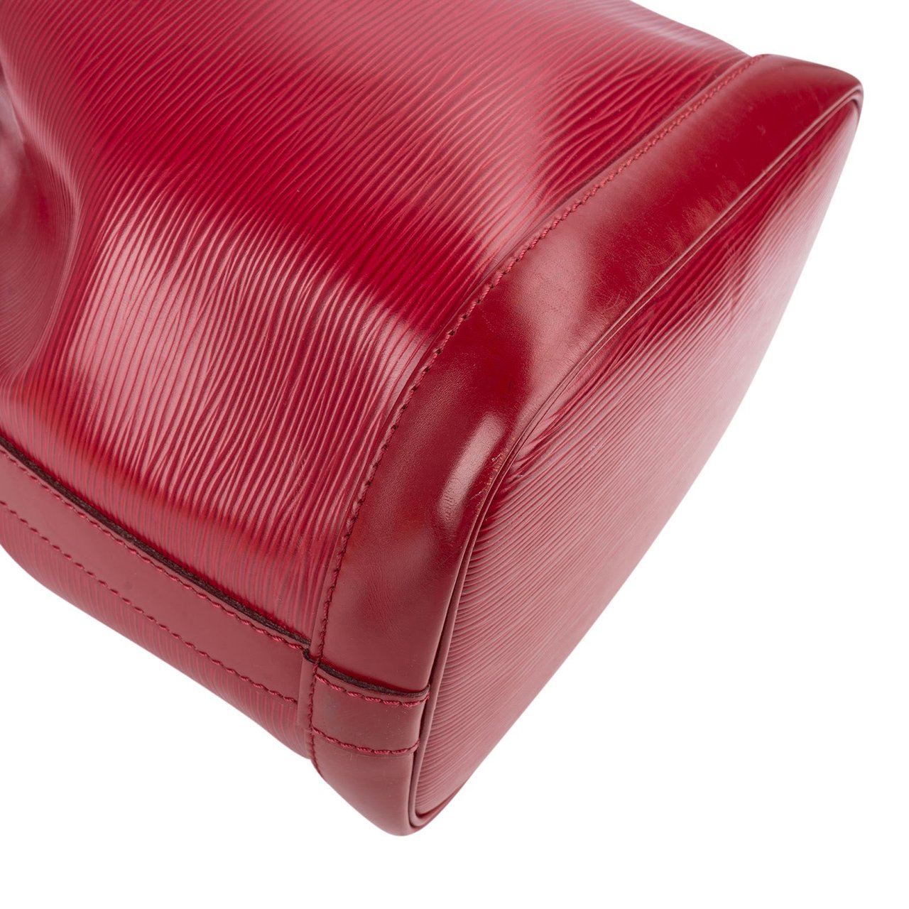 Louis Vuitton Red Epi Leather NM Sac Noé Petit Shoulder Bag Rood