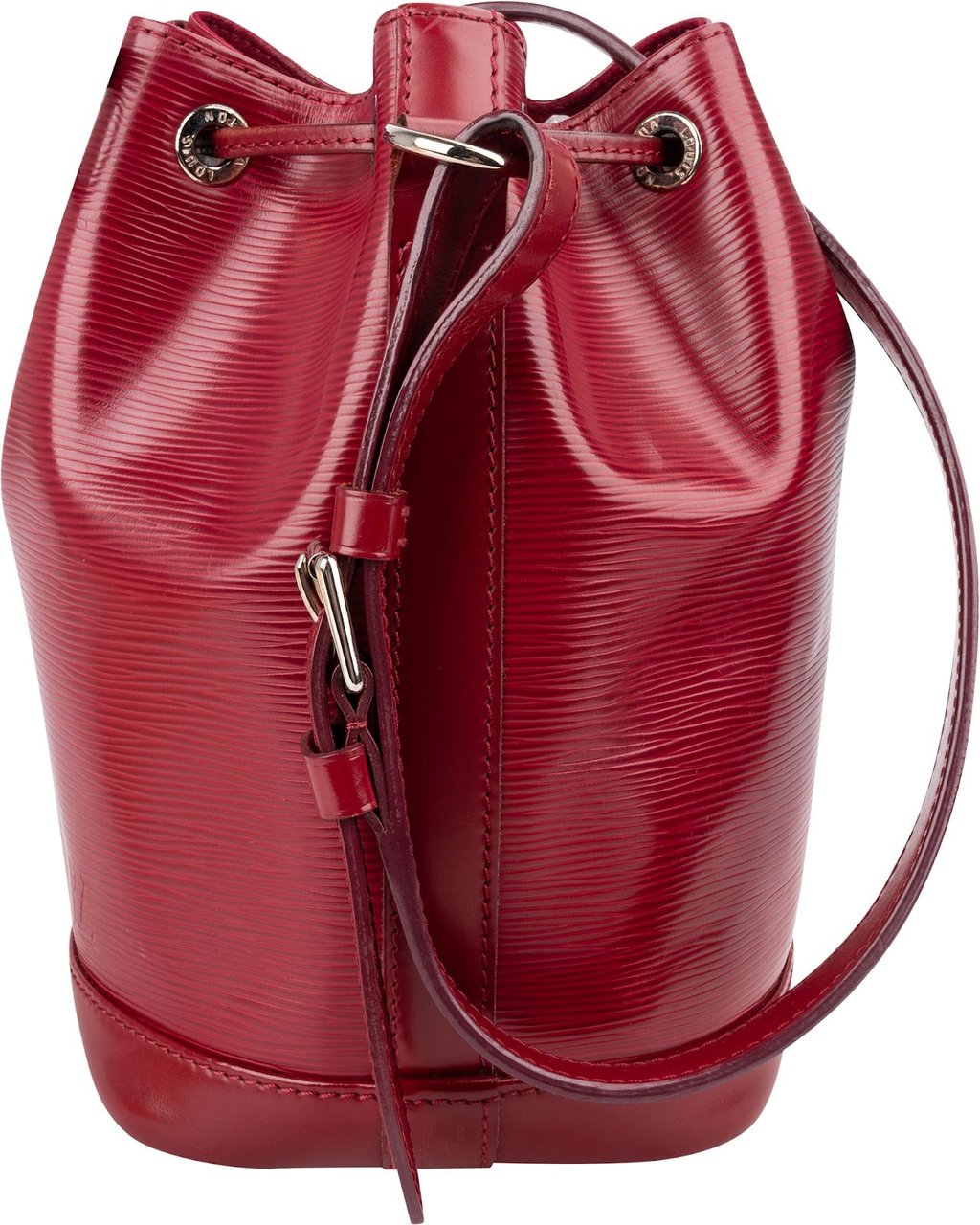 Louis Vuitton Red Epi Leather NM Sac Noé Petit Shoulder Bag Rood