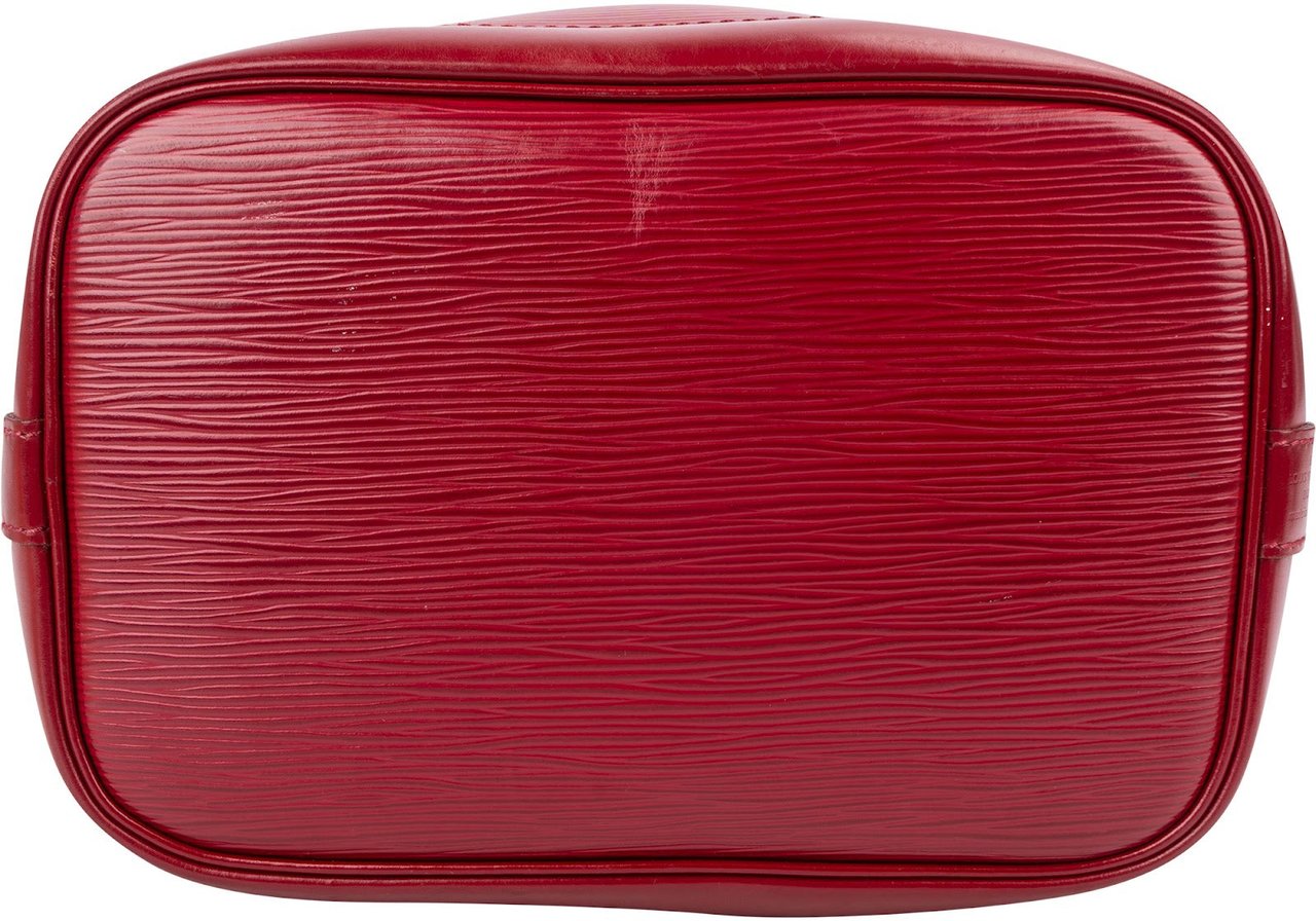Louis Vuitton Red Epi Leather NM Sac Noé Petit Shoulder Bag Rood