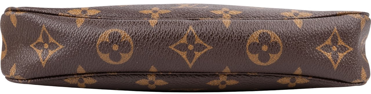 Louis Vuitton Monogram Canvas Pochette Accessoires Handbag Bruin