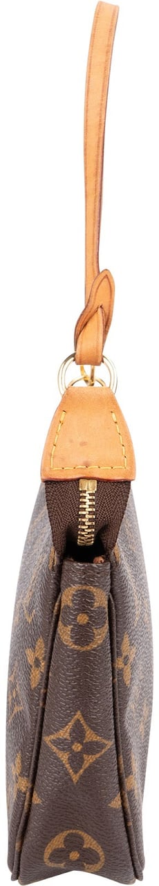 Louis Vuitton Monogram Canvas Pochette Accessoires Handbag Bruin
