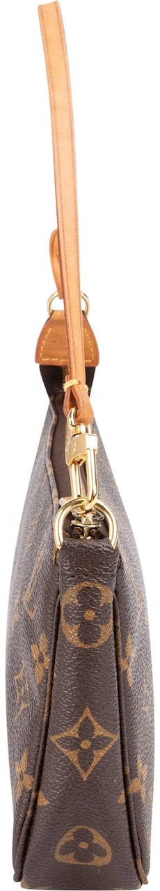 Louis Vuitton Monogram Canvas Pochette Accessoires Handbag Bruin