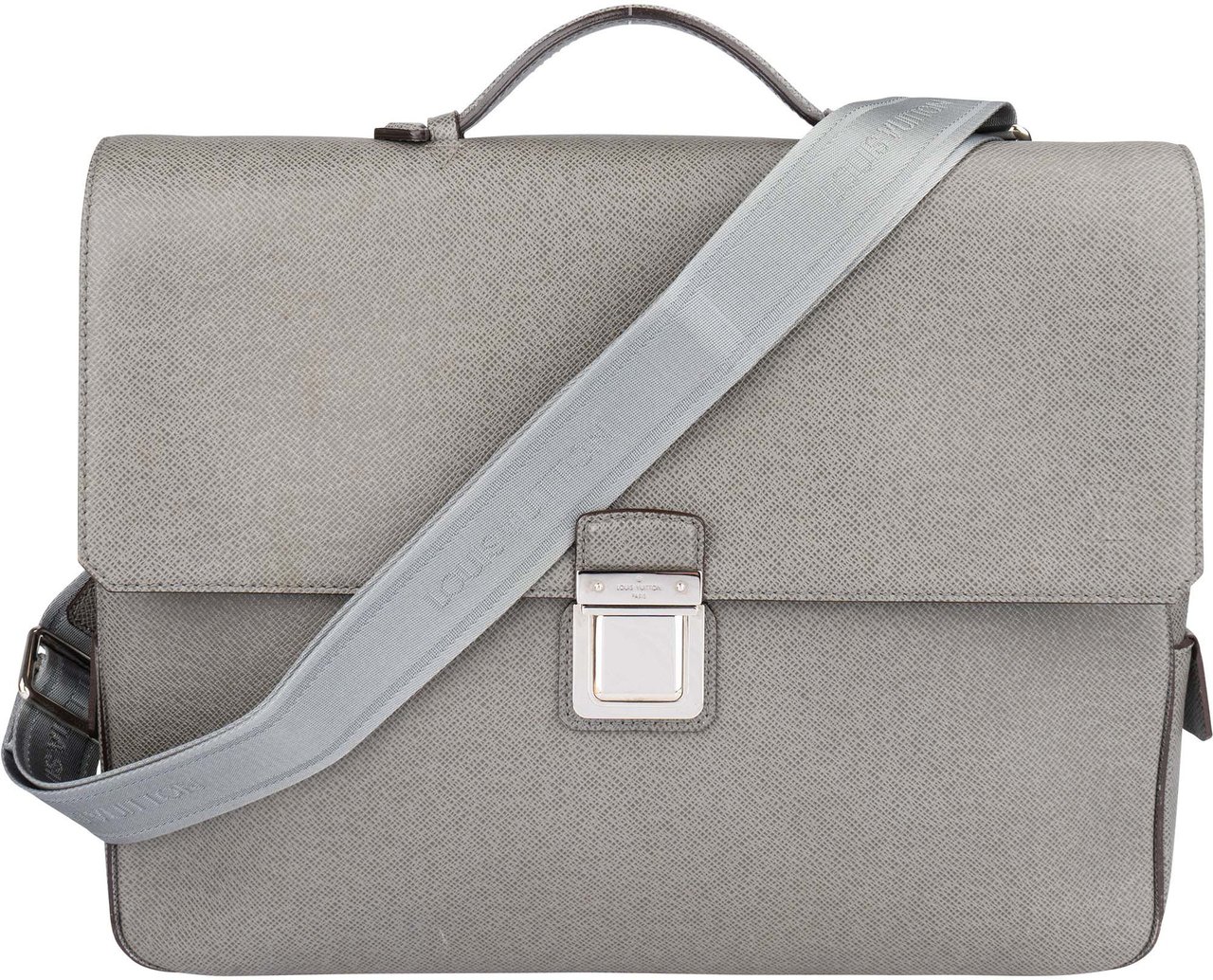 Louis Vuitton Louis Vuitton Taiga Leather Vassili PM Business Handbag Divers