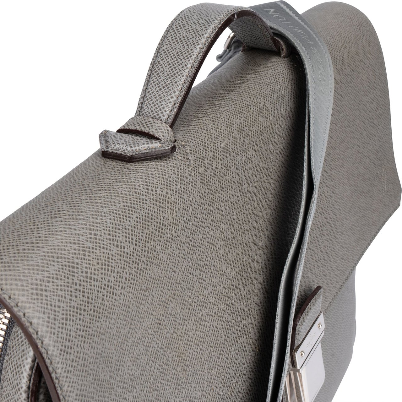 Louis Vuitton Louis Vuitton Taiga Leather Vassili PM Business Handbag Divers