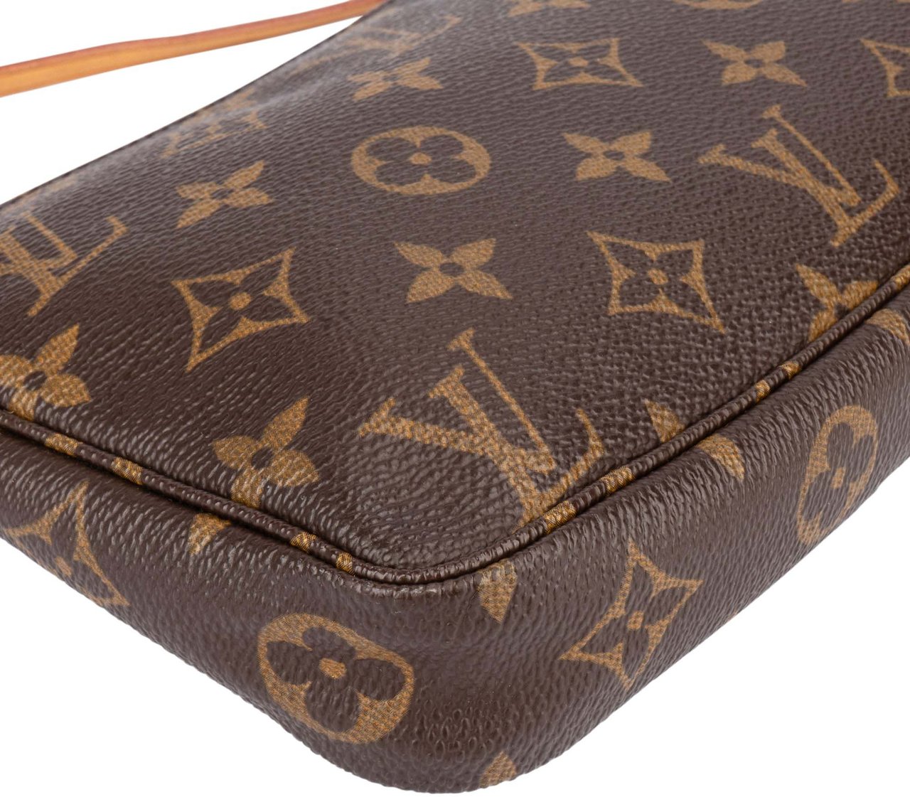 Louis Vuitton Louis Vuitton Canvas Monogram Pochette Accessoire Handbag Bruin