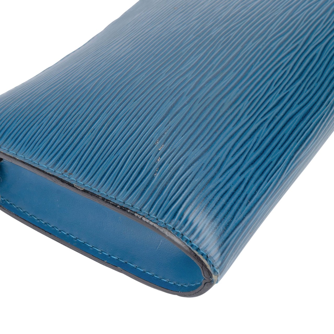 Louis Vuitton Louis Vuitton Bleu Epi Leather Pochette Accessoire Handbag Blauw