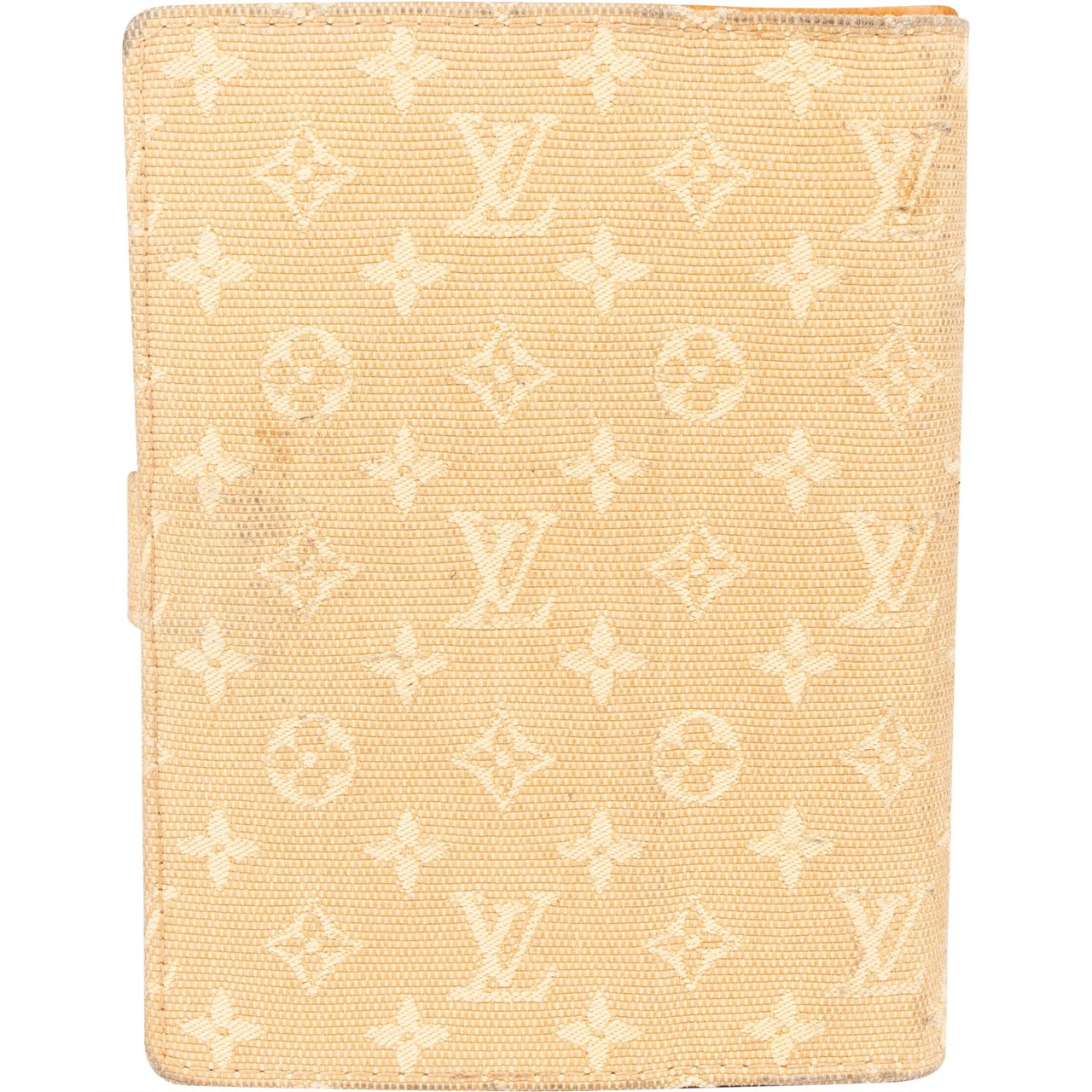 Louis Vuitton Louis Vuitton  Mini Lin Monogram Agenda PM Beige