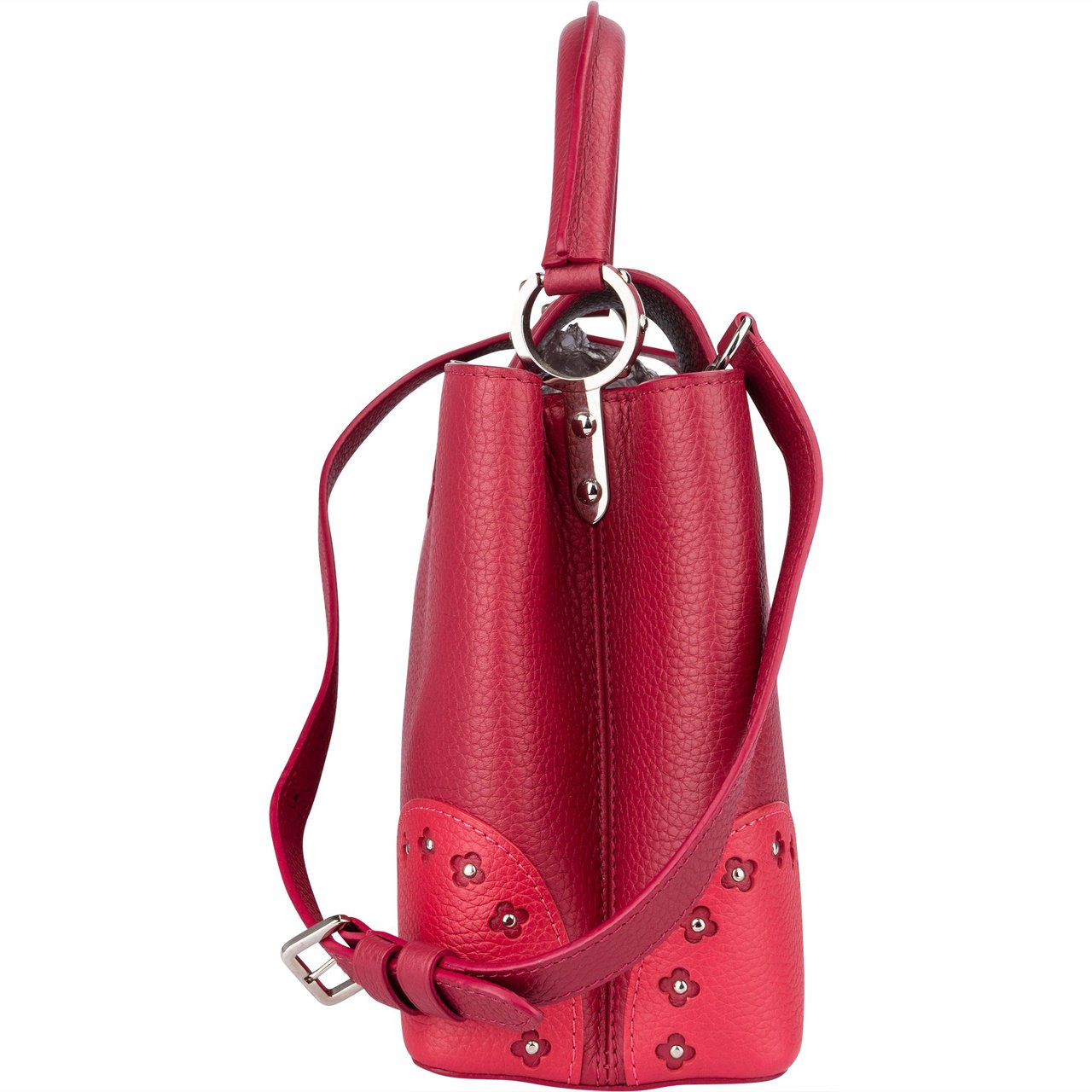 Louis Vuitton Limited Pink Taurillon Capucines MM Handbag Roze