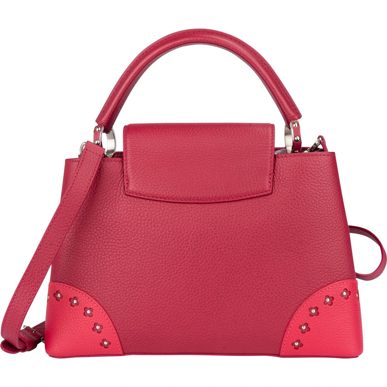 Louis Vuitton Limited Pink Taurillon Capucines MM Handbag Roze