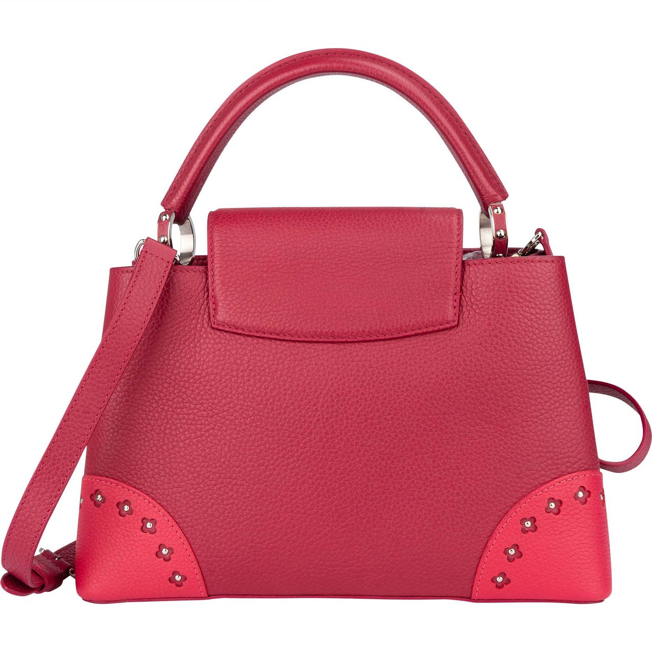 Louis Vuitton Louis Vuitton Limited Pink Taurillon Capucines MM Handbag Roze