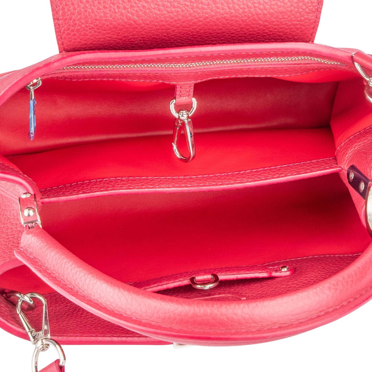 Louis Vuitton Louis Vuitton Limited Pink Taurillon Capucines MM Handbag Roze