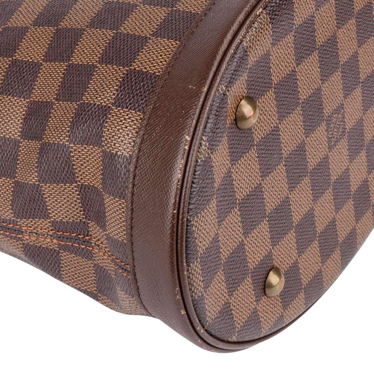 Louis Vuitton Louis Vuitton Damier Ebene Monogram Bucket PM Shoulder Bag Divers