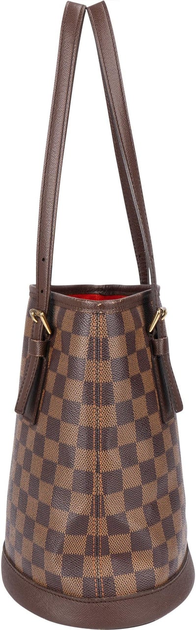 Louis Vuitton Louis Vuitton Damier Ebene Monogram Bucket PM Shoulder Bag Divers