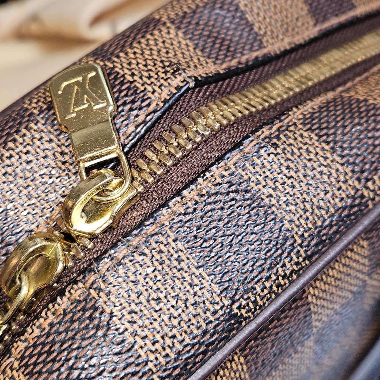 Louis Vuitton Louis Vuitton Damier Ebene Monogram Sarria Mini Handbag Divers