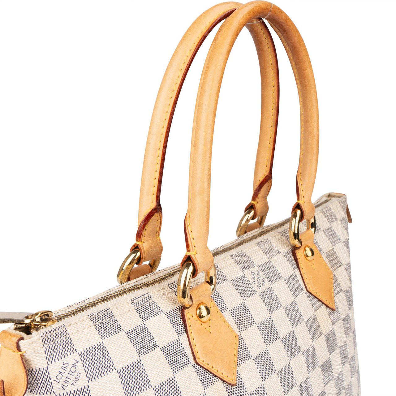 Louis Vuitton Louis Vuitton Damier Azur Monogram Saleya PM Handbag Divers