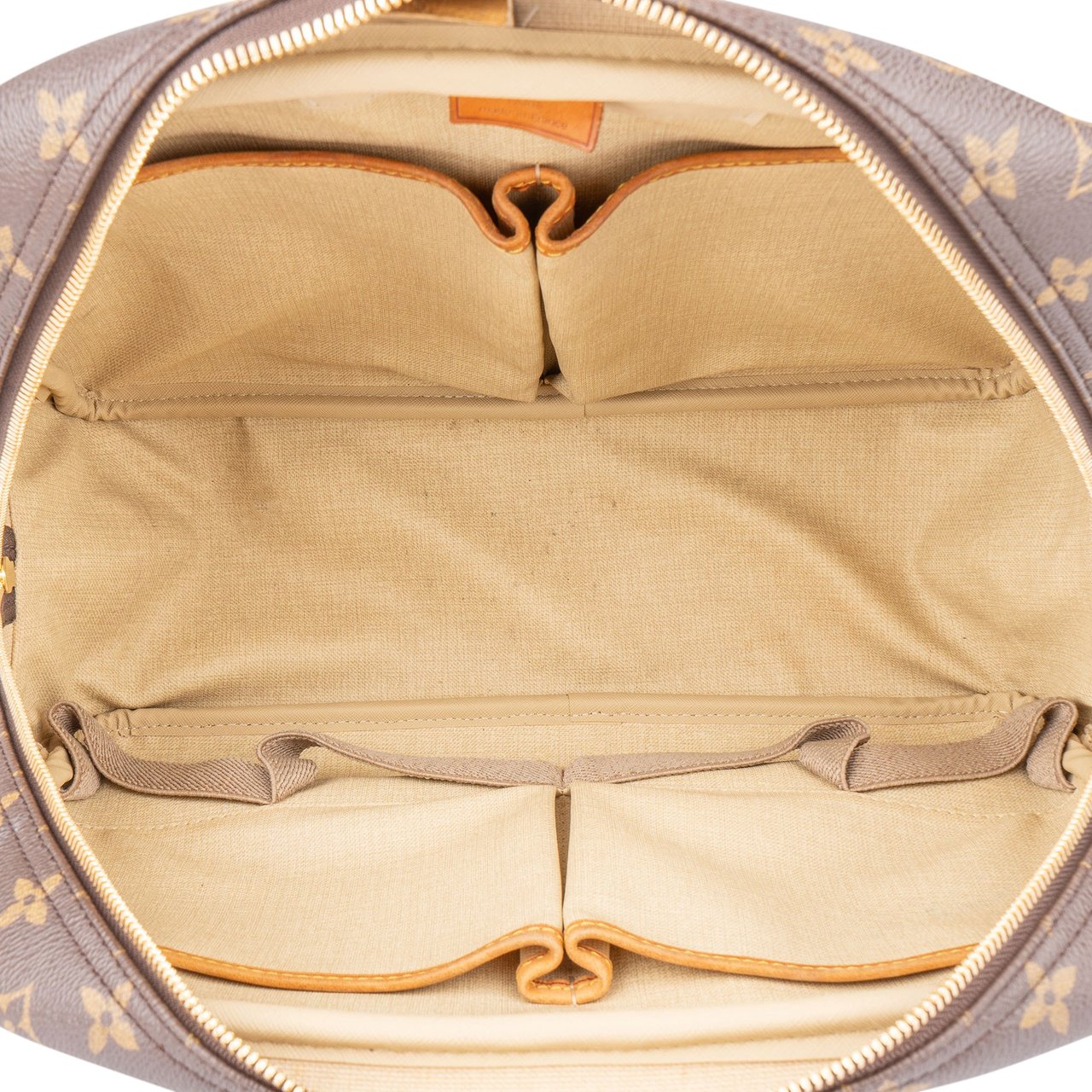 Louis Vuitton Louis Vuitton Canvas Monogram Deauville Handbag Bruin