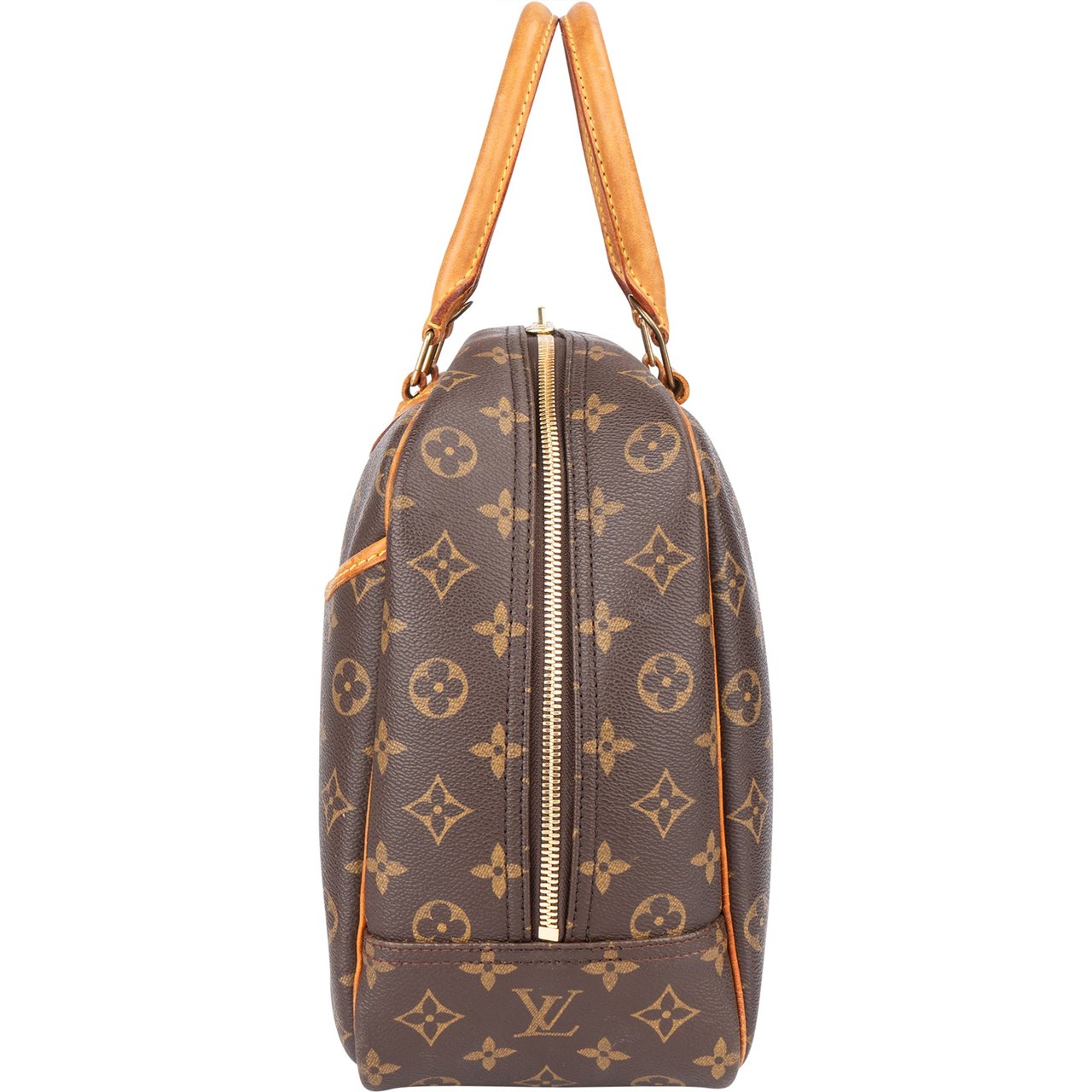 Louis Vuitton Louis Vuitton Canvas Monogram Deauville Handbag Bruin