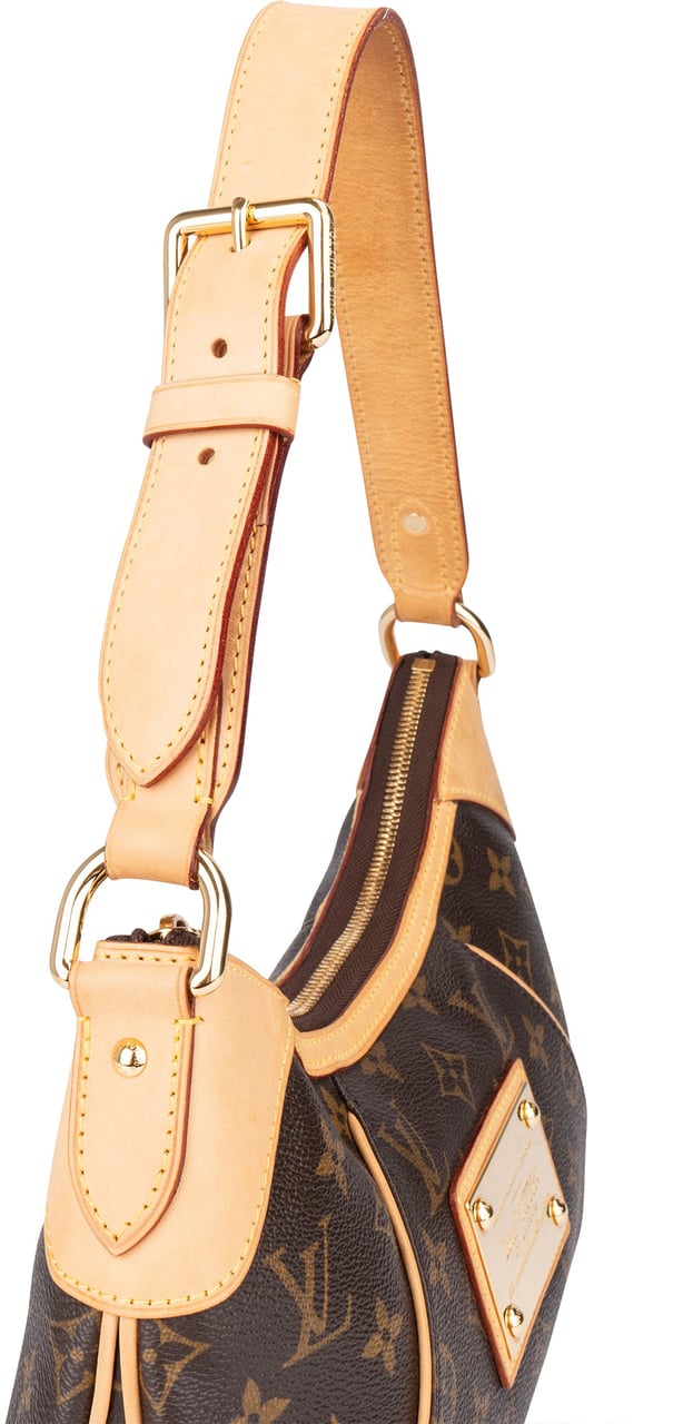 Louis Vuitton Louis Vuitton Canvas Monogram Thames PM Handbag Bruin