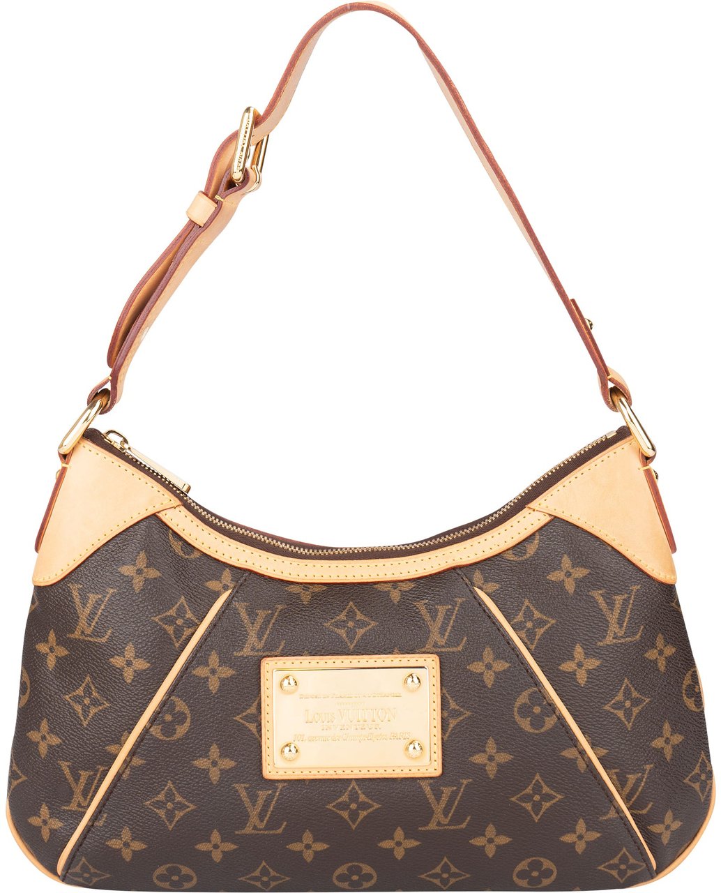 Louis Vuitton Louis Vuitton Canvas Monogram Thames PM Handbag Bruin