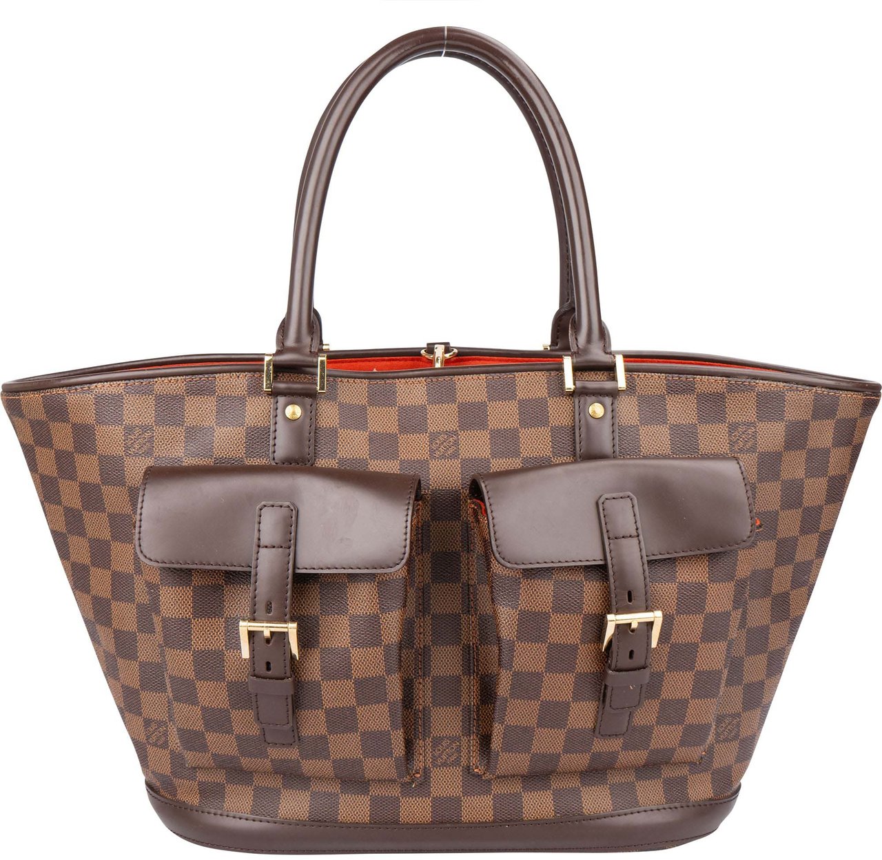 Louis Vuitton Louis Vuitton Damier Ebene Monogram Manosque GM Handbag Divers