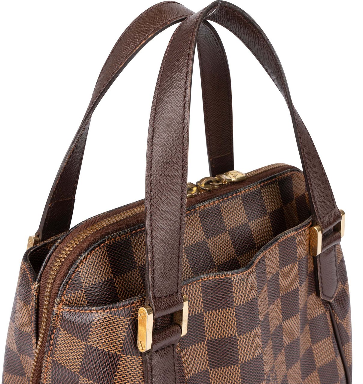 Louis Vuitton Louis Vuitton Damier Ebene Monogram Belem PM Handbag Divers