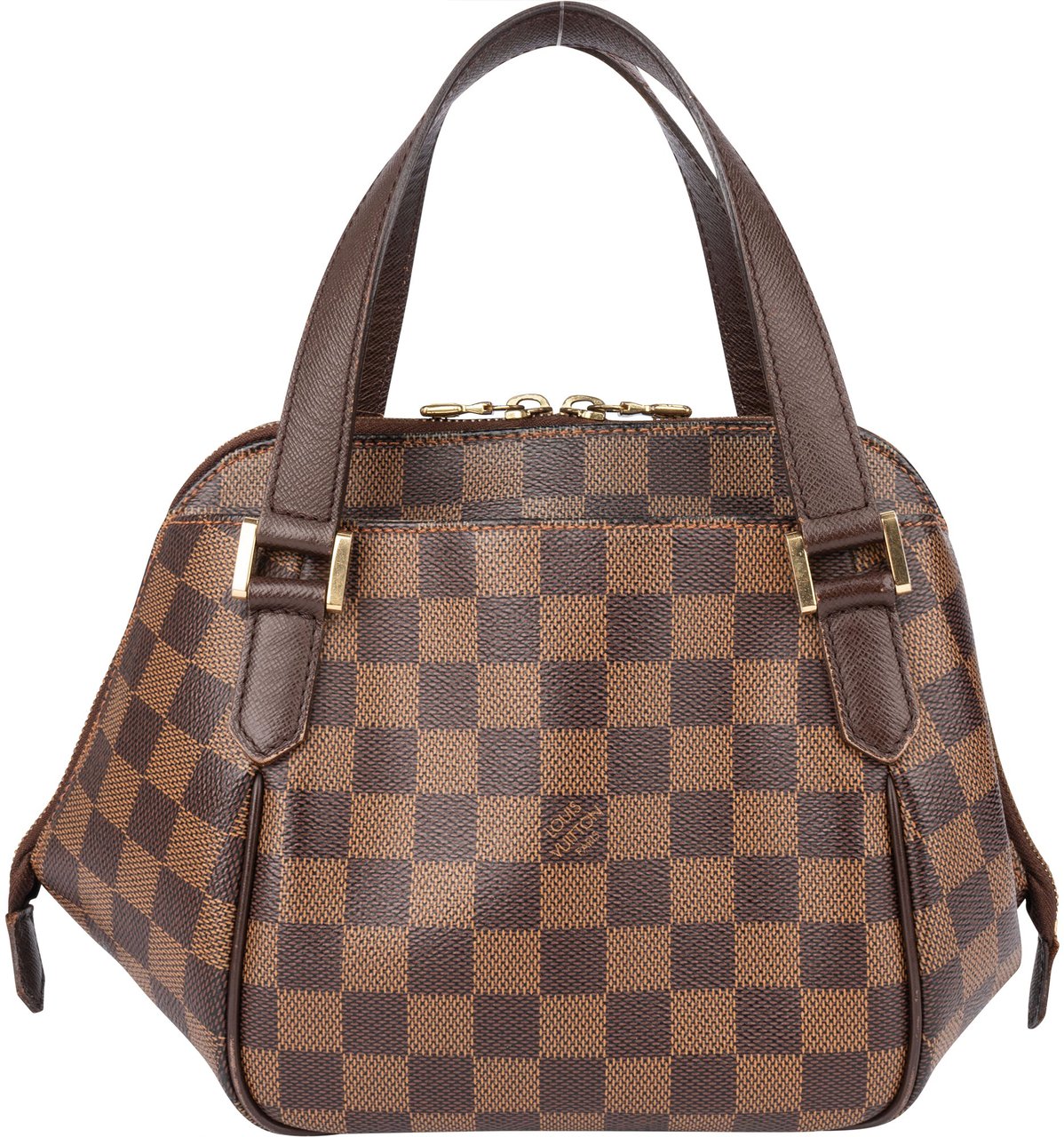 Louis Vuitton Damier Ebene Monogram Belem PM Handbag Bruin