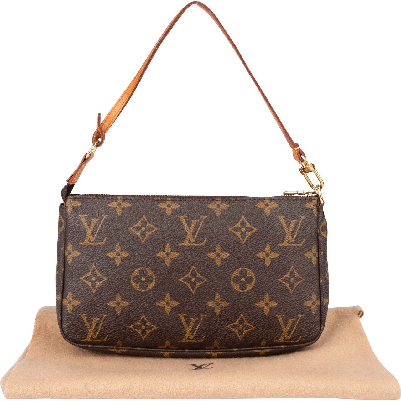 Louis Vuitton Louis Vuitton Canvas Monogram Pochette Accessoire Handbag Divers