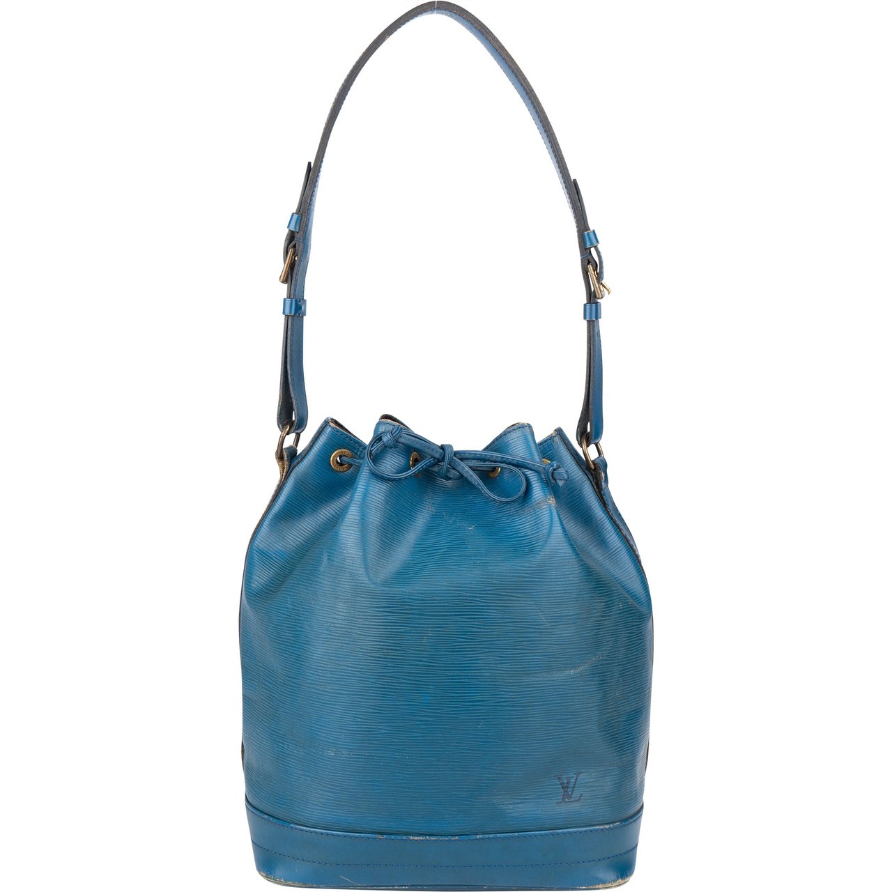 Louis Vuitton Louis Vuitton Blue Epi Leather Sac Noe Grande Shoulder Bag Blauw
