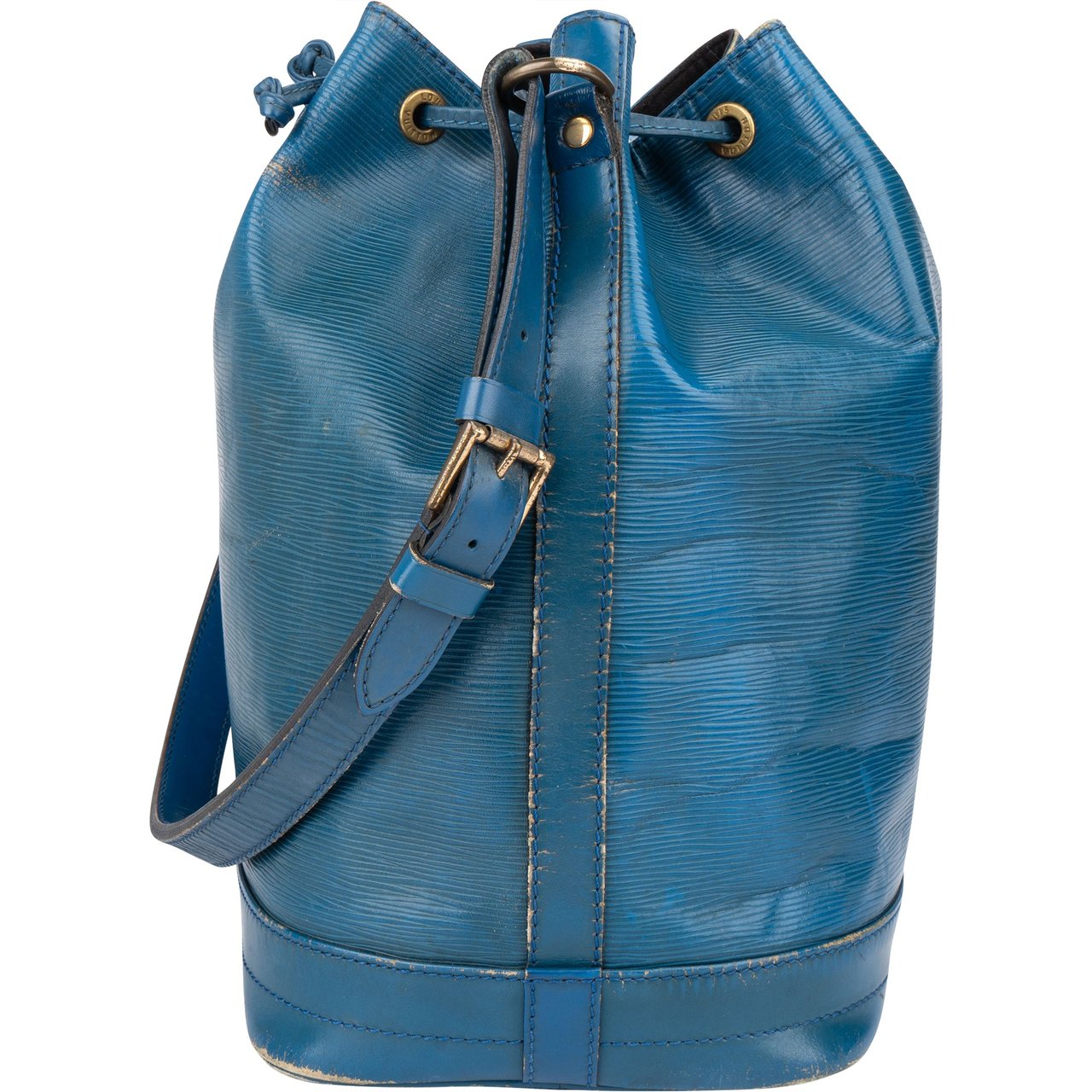 Louis Vuitton Louis Vuitton Blue Epi Leather Sac Noe Grande Shoulder Bag Blauw
