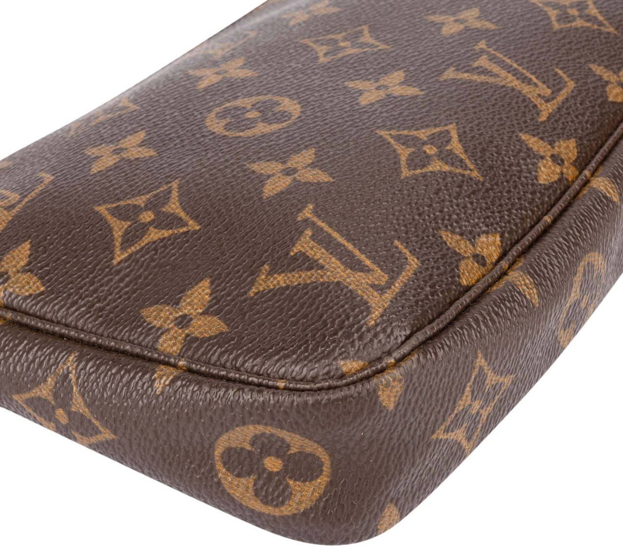 Louis Vuitton Louis Vuitton Canvas Monogram Pochette Accessoire Handbag Bruin