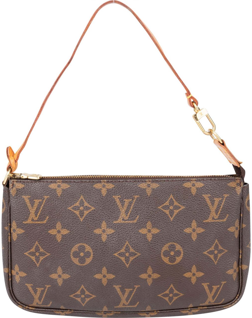 Louis Vuitton Louis Vuitton Canvas Monogram Pochette Accessoire Handbag Bruin