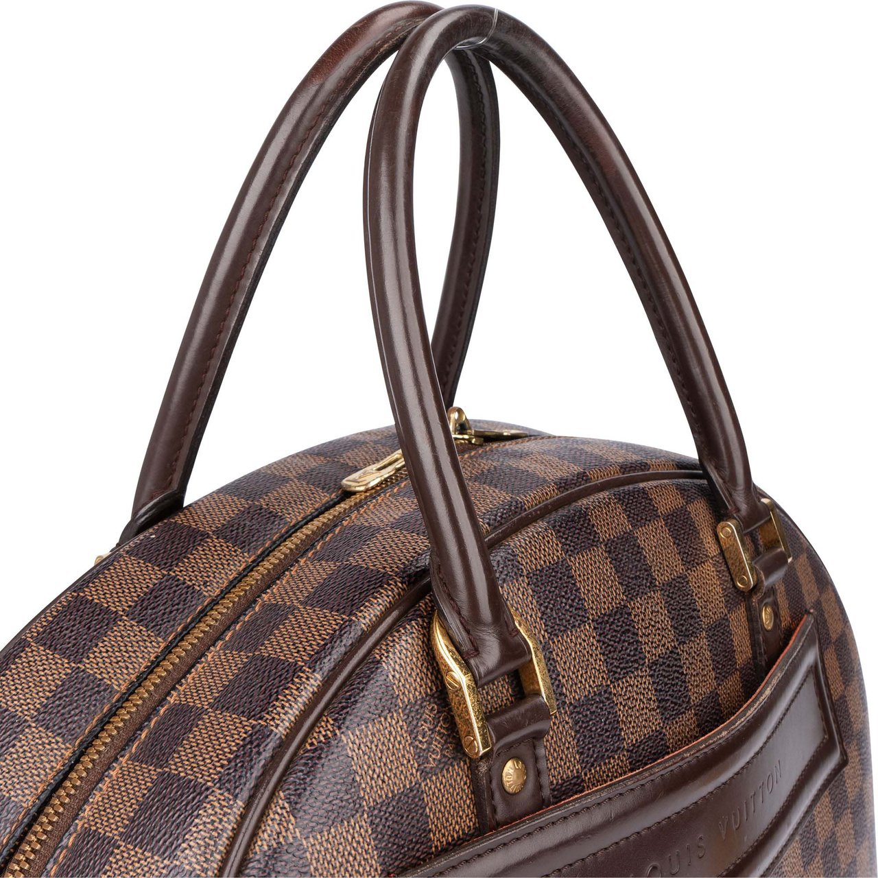 Louis Vuitton Louis Vuitton Damier Ebene Monogram Nolita Handbag Bruin