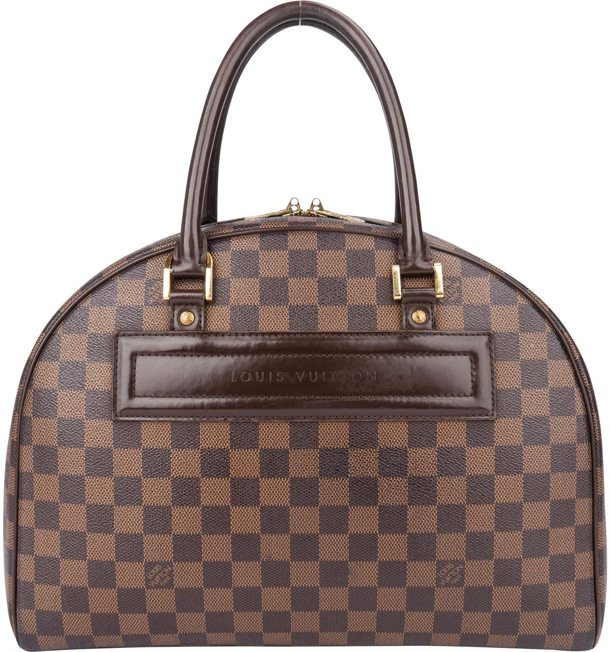 Louis Vuitton Louis Vuitton Damier Ebene Monogram Nolita Handbag Bruin