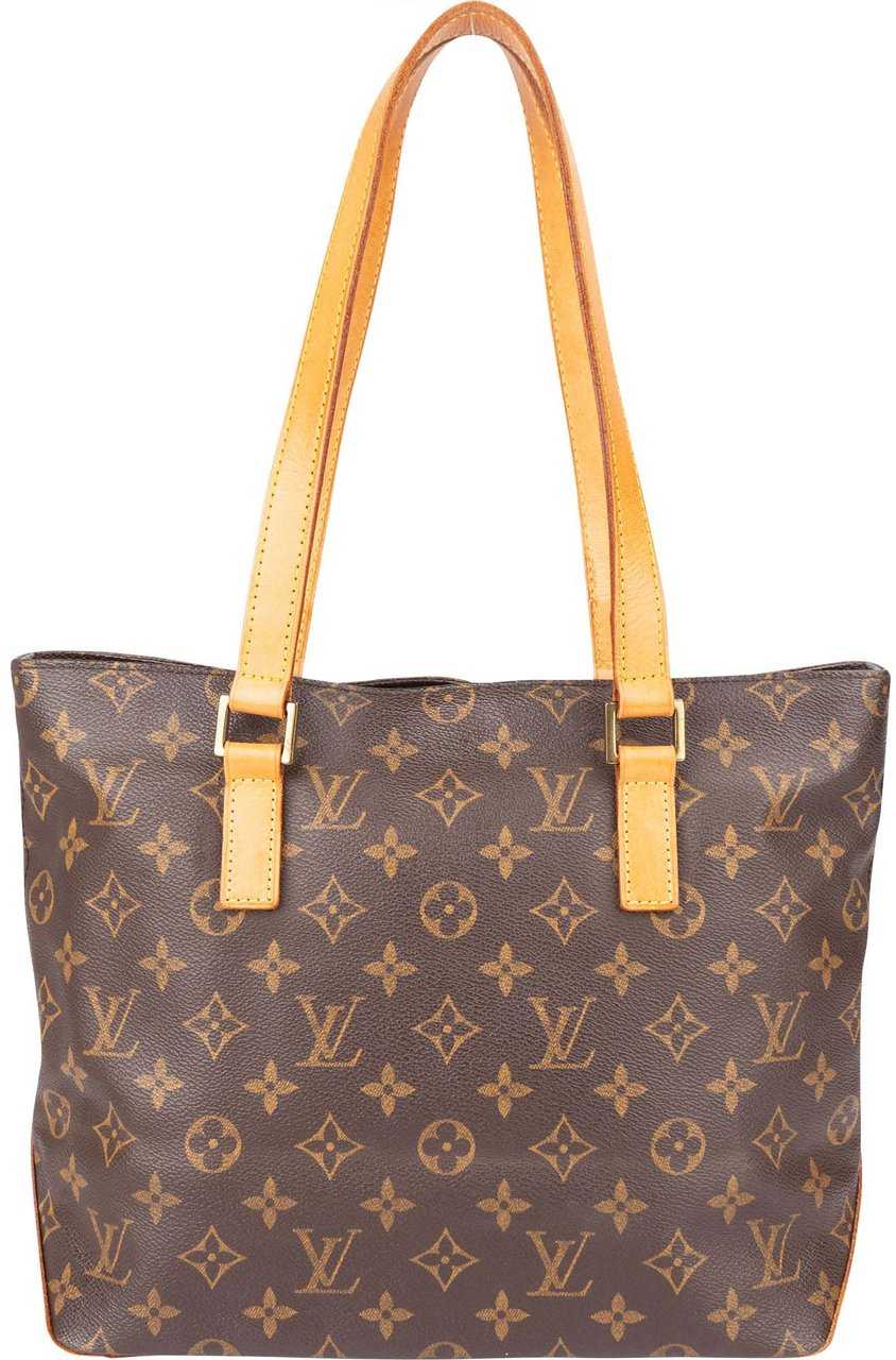 Louis Vuitton Louis Vuitton Canvas Monogram Cabas Piano Shoulder Bag Bruin