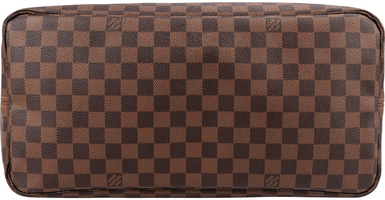 Louis Vuitton Monogram Damier Ebene Canvas Neverfull GM Shoulder Bag Bruin