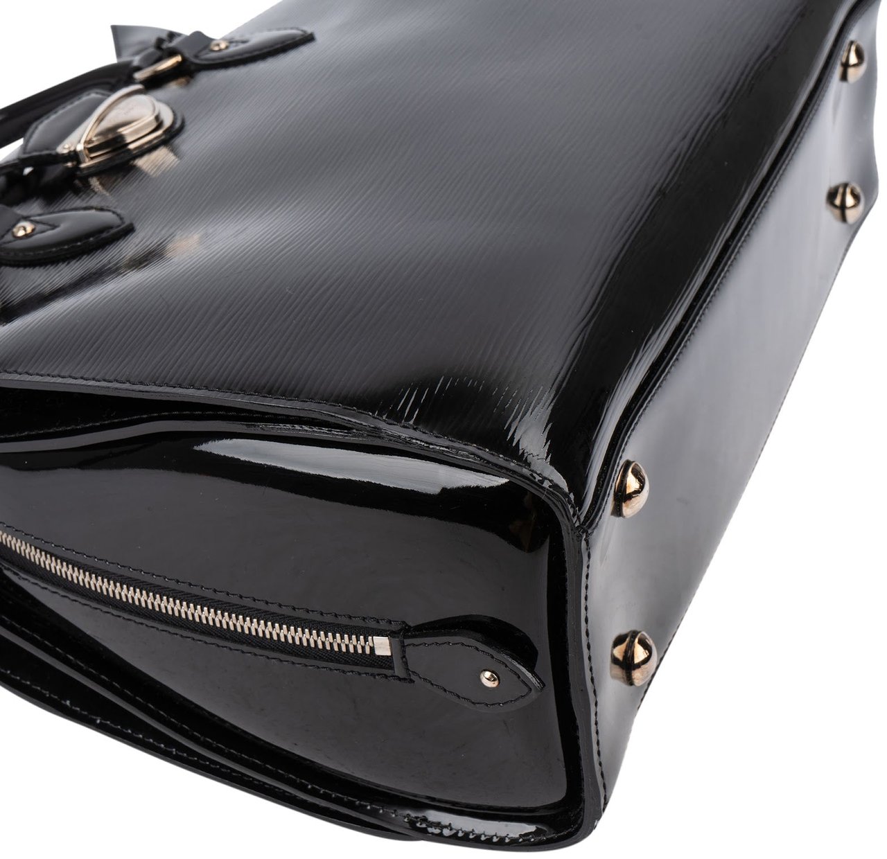 Louis Vuitton Noir Electric Epi Leather Pont-Neuf GM Handbag Zwart