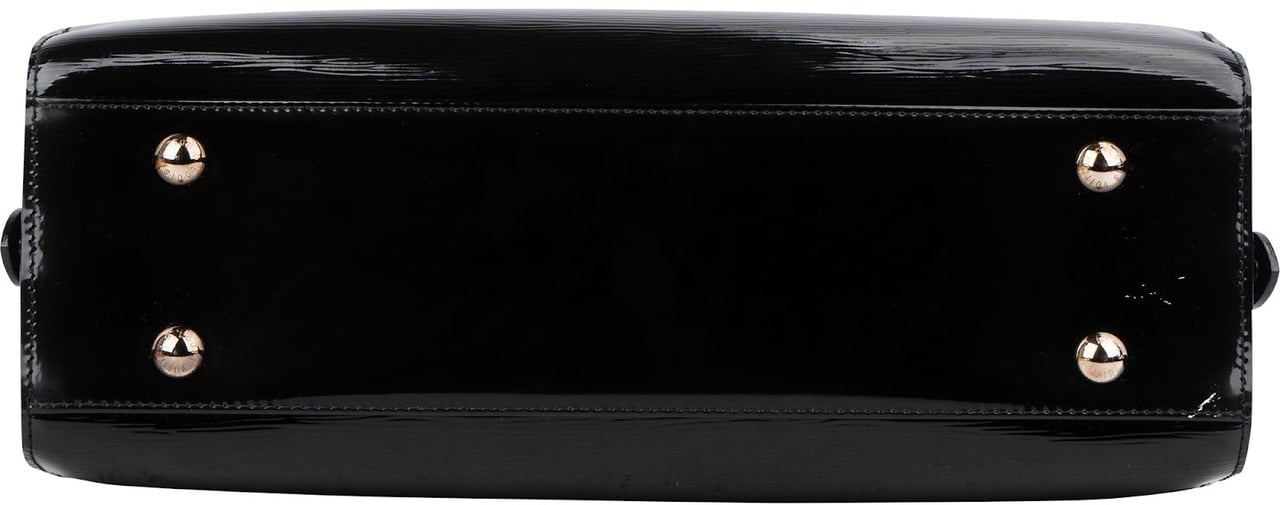 Louis Vuitton Noir Electric Epi Leather Pont-Neuf GM Handbag Zwart