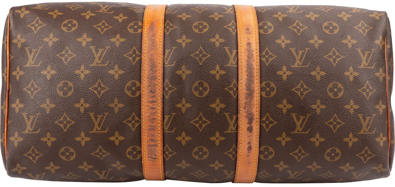Louis Vuitton Monogram Canvas Keepall 45 Travel Bag Bruin