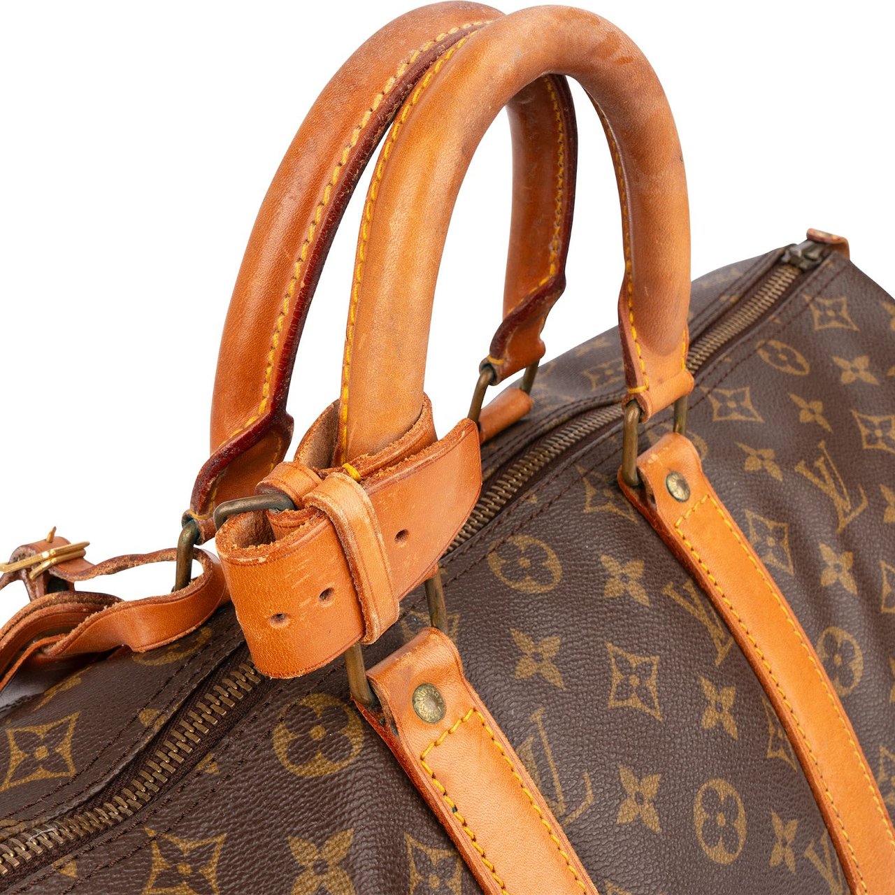 Louis Vuitton Monogram Canvas Keepall 45 Travel Bag Bruin