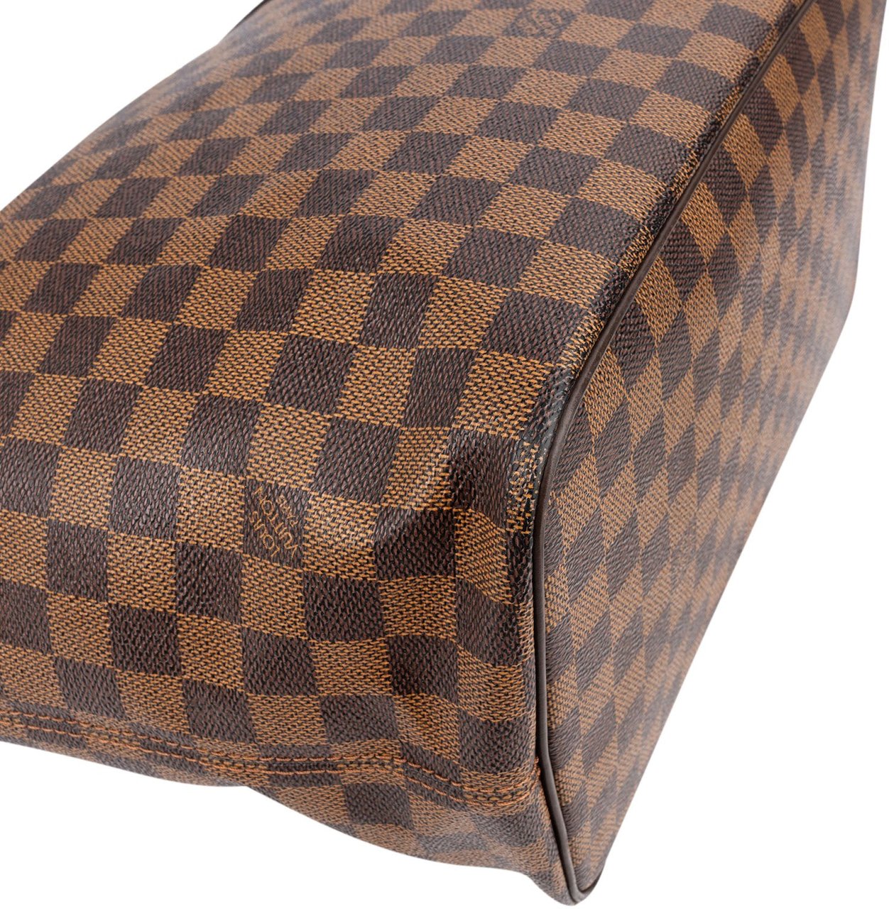 Louis Vuitton Monogram Damier Ebene Canvas Saleya MM Shoulder Bag Bruin