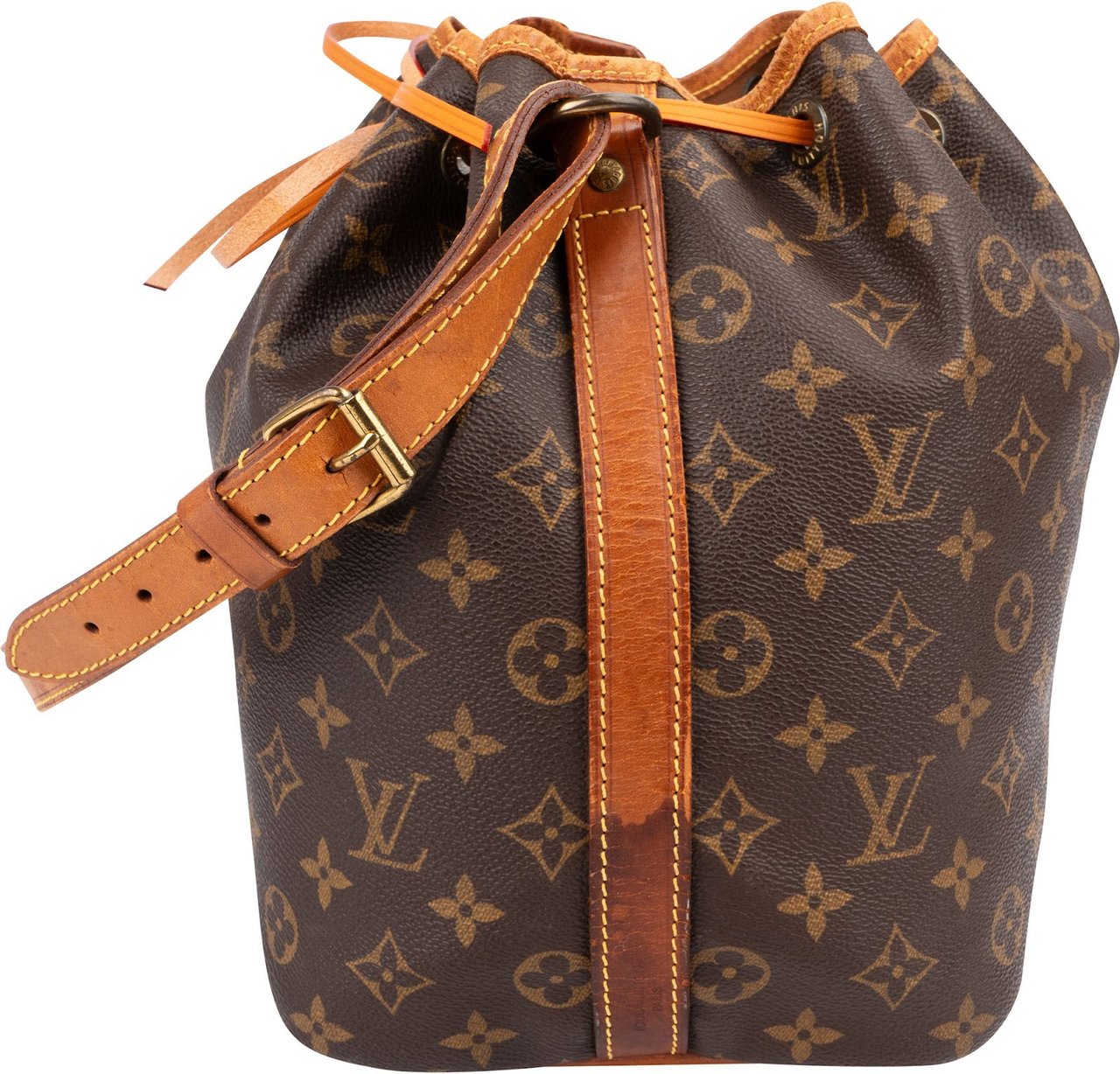 Louis Vuitton Monogram Canvas Sac Noé Petit Shoulder Bag Bruin