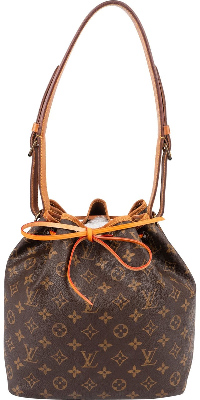 Louis Vuitton Monogram Canvas Sac Noé Petit Shoulder Bag Bruin