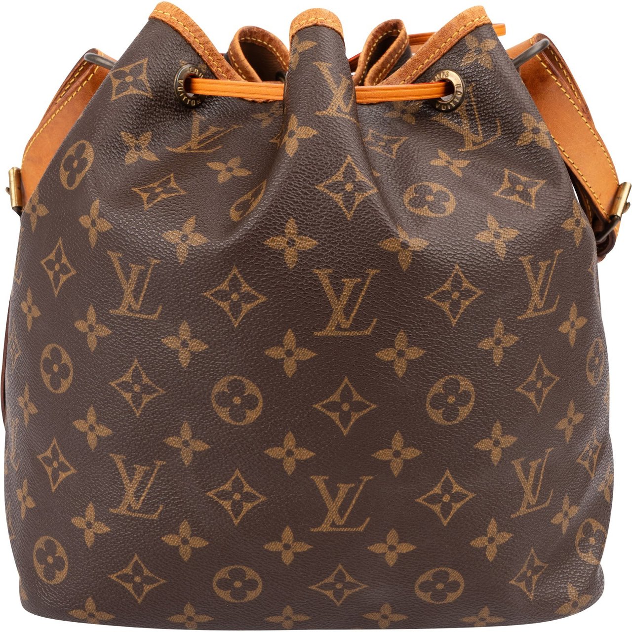 Louis Vuitton Monogram Canvas Sac Noé Petit Shoulder Bag Bruin