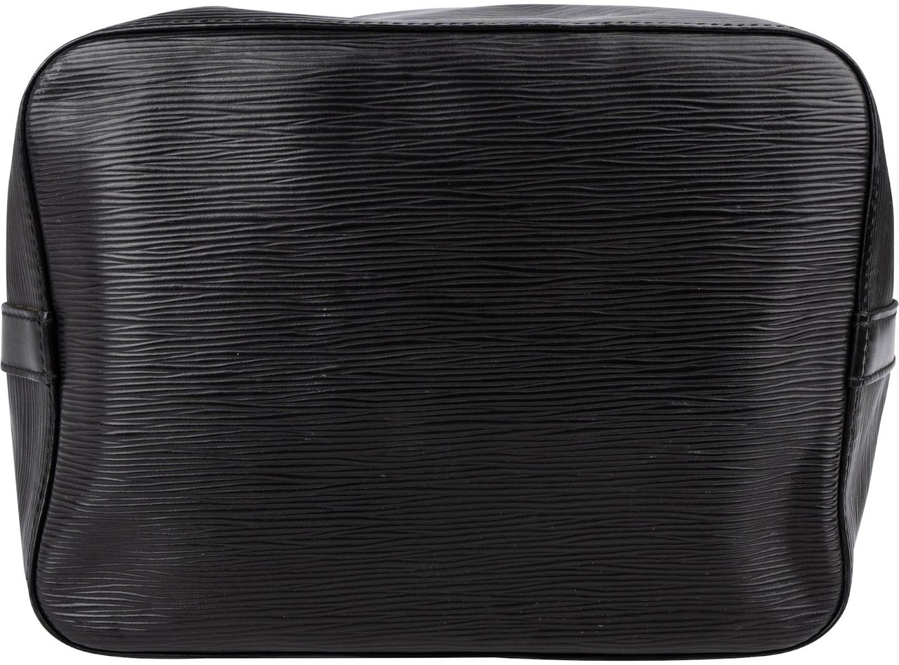 Louis Vuitton Noir Epi Leather Sac Noé Petit Shoulder Bag Zwart