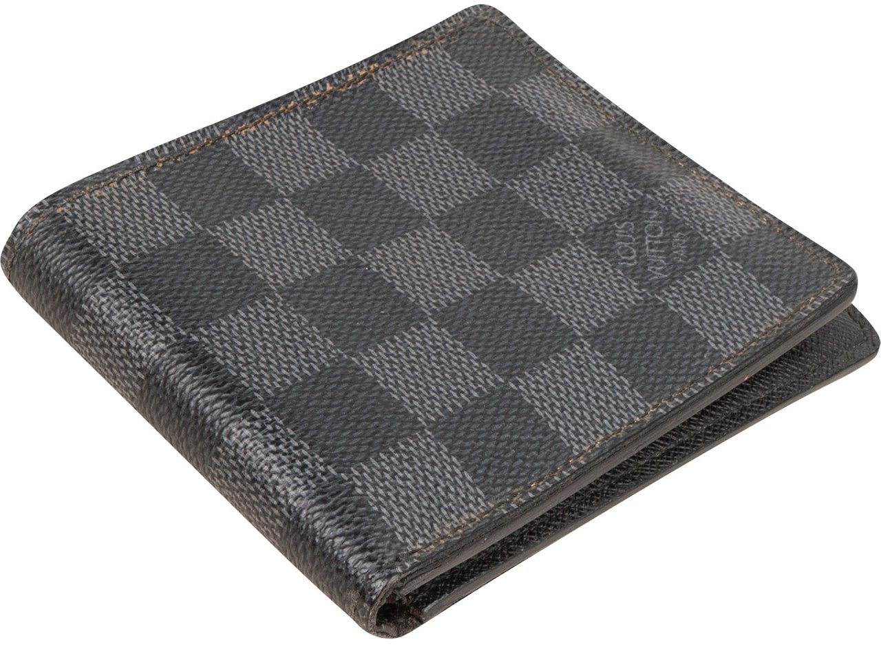 Louis Vuitton Monogram Damier Graphite Multiple Wallet Zwart