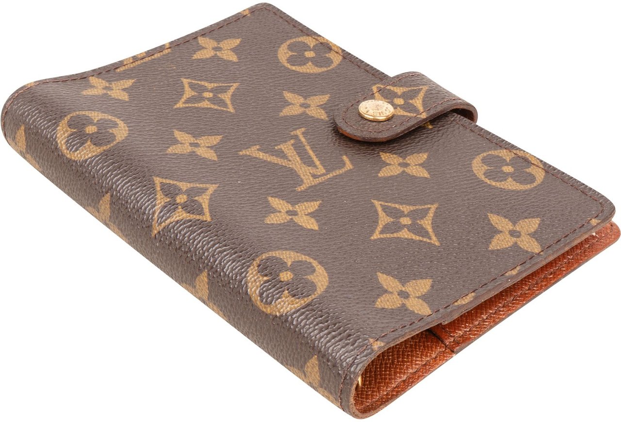 Louis Vuitton Monogram Canvas Agenda PM Bruin