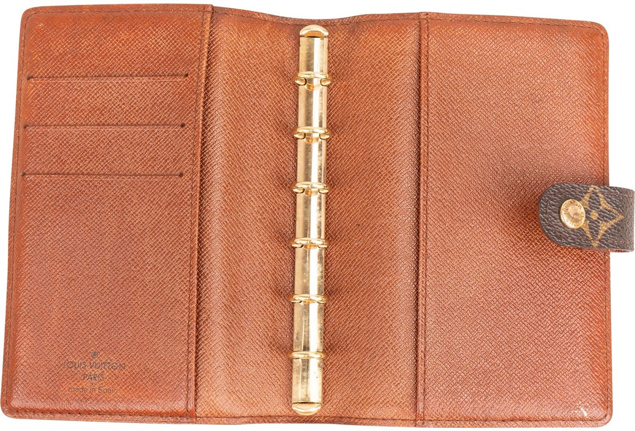 Louis Vuitton Monogram Canvas Agenda PM Bruin